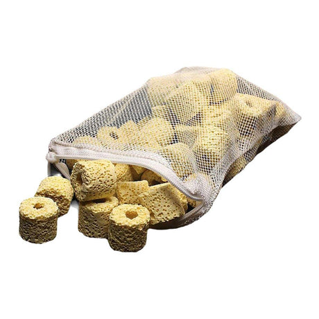 500g Fish Tank Water Filter Media Aquarium Filtration Material Sponge Pad - Far Infrared Breathing Ring