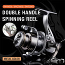 Double Handle Fishing Reel High-Speed Spinning Reel for Freshwater Saltwater - SW1500S