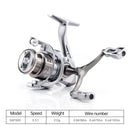 Double Handle Fishing Reel High-Speed Spinning Reel for Freshwater Saltwater - SW2500S