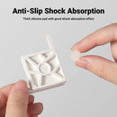 5pcs Plastic Fish Tank Base Bracket Corner Guard Stand Holder for Aquarium Tanks - Black-S