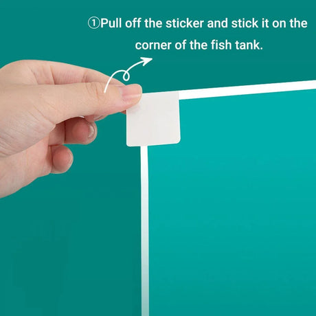 5pcs Plastic Fish Tank Base Bracket Corner Guard Stand Holder for Aquarium Tanks - White-L