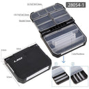 Fishing Accessories Storage Box with Hand Rope Hook Organizer for Fishing Gear - Large