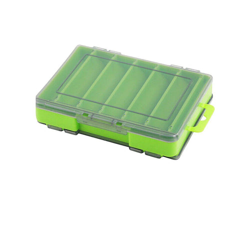 Multifunctional Fishing Bait Storage Box Accessories Gear Organizer Tool Box - Green-L