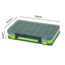Multifunctional Fishing Bait Storage Box Accessories Gear Organizer Tool Box - Orange-S