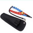 Aluminium Fishing Pliers Hook Remover Line Cutter Braid Mono Split Ring Fish Grip - Blue+Silver
