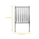 Folding Clothes Drying Rack Indoor Floor Standing Hanger Laundry Pole Airer Home