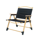Outdoor Folding Chair Portable Camping Seat Compact Foldable Chair for Picnic - Khaki