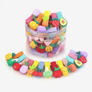 26Pcs Hair Clips Set Snap Bows and Hairpins for Styling and Everyday Use - Fruit and Vegetable ( Without Bottle)