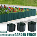 Green Garden Landscape Edging Border Flexible Lawn Fence Roll Outdoor Decor - 10cm