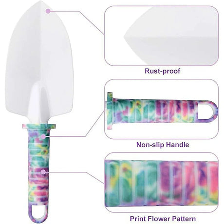 5/10PCS Garden Tools Planting Weeding Watering Flower Bonsai Shovel Hand Tools - 10pcs