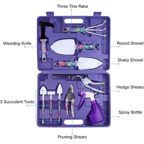 5/10PCS Garden Tools Planting Weeding Watering Flower Bonsai Shovel Hand Tools - 10pcs