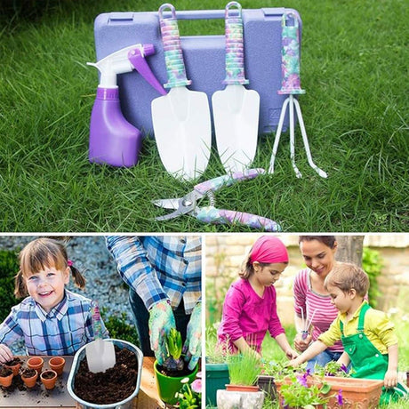 5/10PCS Garden Tools Planting Weeding Watering Flower Bonsai Shovel Hand Tools - 10pcs