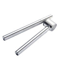 Stainless Steel Garlic Press Peeler Zinc Alloy Kitchen Tool Garlic Crusher