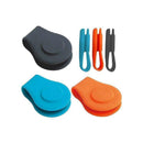 1Pc Silicone Golf Hat Clip Ball Marker Holder with Secure Attachment Design - Orange