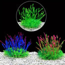 Artificial Water Grass Fish Tank Decoration Aquarium Landscape Simulation Plants - 04-3PCS