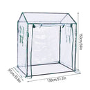 Plant Greenhouse Cover Clear Gardening Shelter Rainproof Tent Flower Shed House