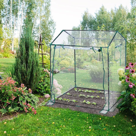 Plant Greenhouse Cover Clear Gardening Shelter Rainproof Tent Flower Shed House