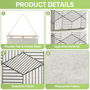 2PCS Multi Layer Wall Mounted Hanging Closet Storage Bag Wardrobe Organizer