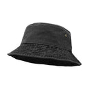 Unisex Men Women Washed Cotton Outdoor Camping Sports Bucket Hats Fisherman Hat - Blue 2