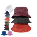 Unisex Men Women Washed Cotton Outdoor Camping Sports Bucket Hats Fisherman Hat - Pink
