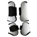 4pcs Show Jumping Horse Leg Warmers Gaiters for Joint Protection Equine Gear - Brown