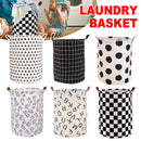 Foldable Laundry Basket Dirty Clothes Hamper Toy Storage Organizer Storage Bin - Cars