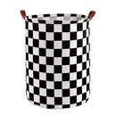 Foldable Laundry Basket Dirty Clothes Hamper Toy Storage Organizer Storage Bin - English Letters