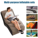 Inflatable Lazy Sofa Portable Outdoor Air Chair Sleeping Bed Lounger for Camping