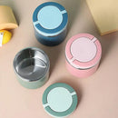Stainless Steel Insulated Lunch Box Bento Box Thermal Food Container Breakfast - Green