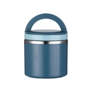 Stainless Steel Insulated Lunch Box Bento Box Thermal Food Container Breakfast - Green