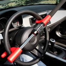 Car Steering Wheel Lock Anti Theft Security Code Lock for Vehicle Protection Use - Black
