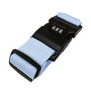 Luggage Strap Code Password Travel Suitcase Secure Lock Safe Nylon Packing Belt - Orange
