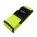 Luggage Strap Code Password Travel Suitcase Secure Lock Safe Nylon Packing Belt - Rainbow