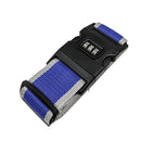 Luggage Strap Code Password Travel Suitcase Secure Lock Safe Nylon Packing Belt - Rainbow