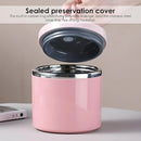 1L Large Capacity Stainless Steel Insulated Lunch Box Food Container Durable - Green