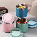 1L Large Capacity Stainless Steel Insulated Lunch Box Food Container Durable - Green
