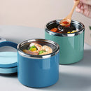 1L Large Capacity Stainless Steel Insulated Lunch Box Food Container Durable - Pink