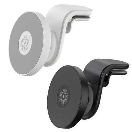 Wireless 15W Magnetic Car Mount Holder Charger For Iphone 13 12 Pro Max Magsafe - Black