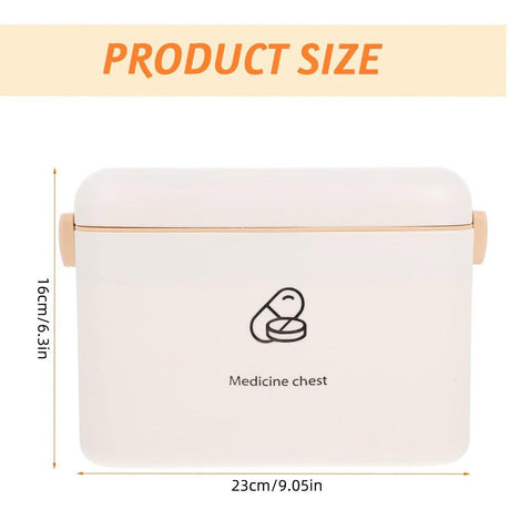 Medicine Cabinet Household Organizer Storage Emergency First Aid Kit Organizer