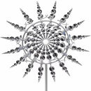 98CM Kinetic Metal Wind Spinner Garden Windmill Outdoor Sculpture Decoration