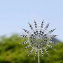 98CM Kinetic Metal Wind Spinner Garden Windmill Outdoor Sculpture Decoration