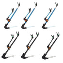 Bracket Fishing Rod Holder Multi Functional Rod Stand for Fishing and Outdoors - Black-240cm