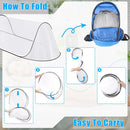 Portable Foldable Mosquito Net Pop-Up Travel Tent for Indoor Outdoor Use