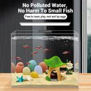 Aquarium Moss Mushroom House Aquascape Crafts Fish Shrimp Hiding Decoration - House With Window