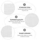 10pcs Stainless Steel Wire Mesh for Water Plants Fish Tank Aquarium Decoration - 8x8cm