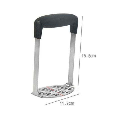 Potato Masher Vegetable Tool Stainless Steel Heat Kitchen Resistant Press Rice A