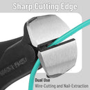 Nail Puller Nail Remover Tool Cutting Pliers Carpenter Tools End Cutting Pliers - 8 inch