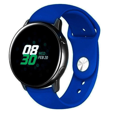Large Size For Fitbit Versa / Versa Lite Versa2 Replacement Band Silicone Strap Wristband - Blue