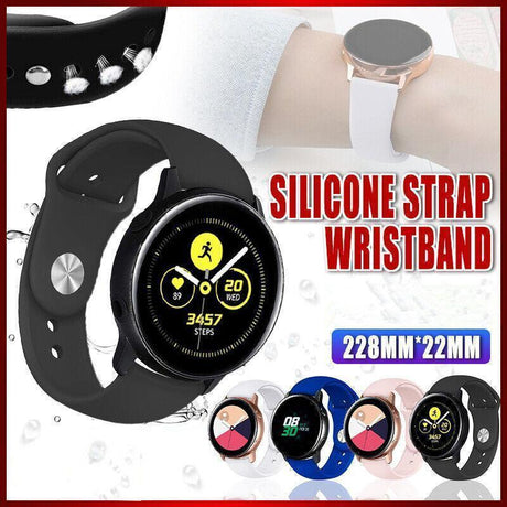 Large Size For Fitbit Versa / Versa Lite Versa2 Replacement Band Silicone Strap Wristband - White