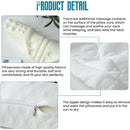 Orthopedic Memory Foam Cervical Neck Pillow for Sleep Support Slow Rebound - Grey